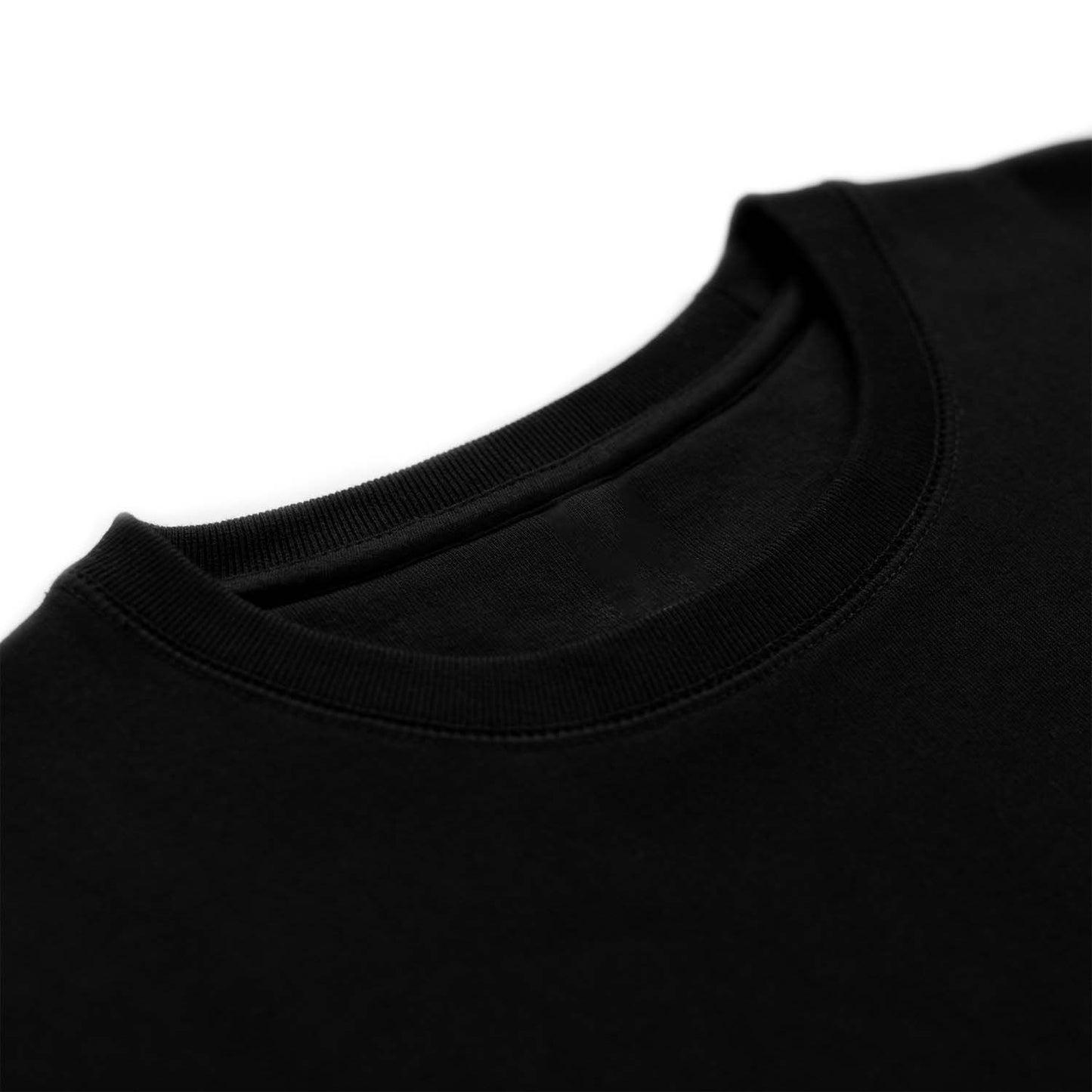 bə'kəm Black Organic Cotton Crewneck Sweatshirt