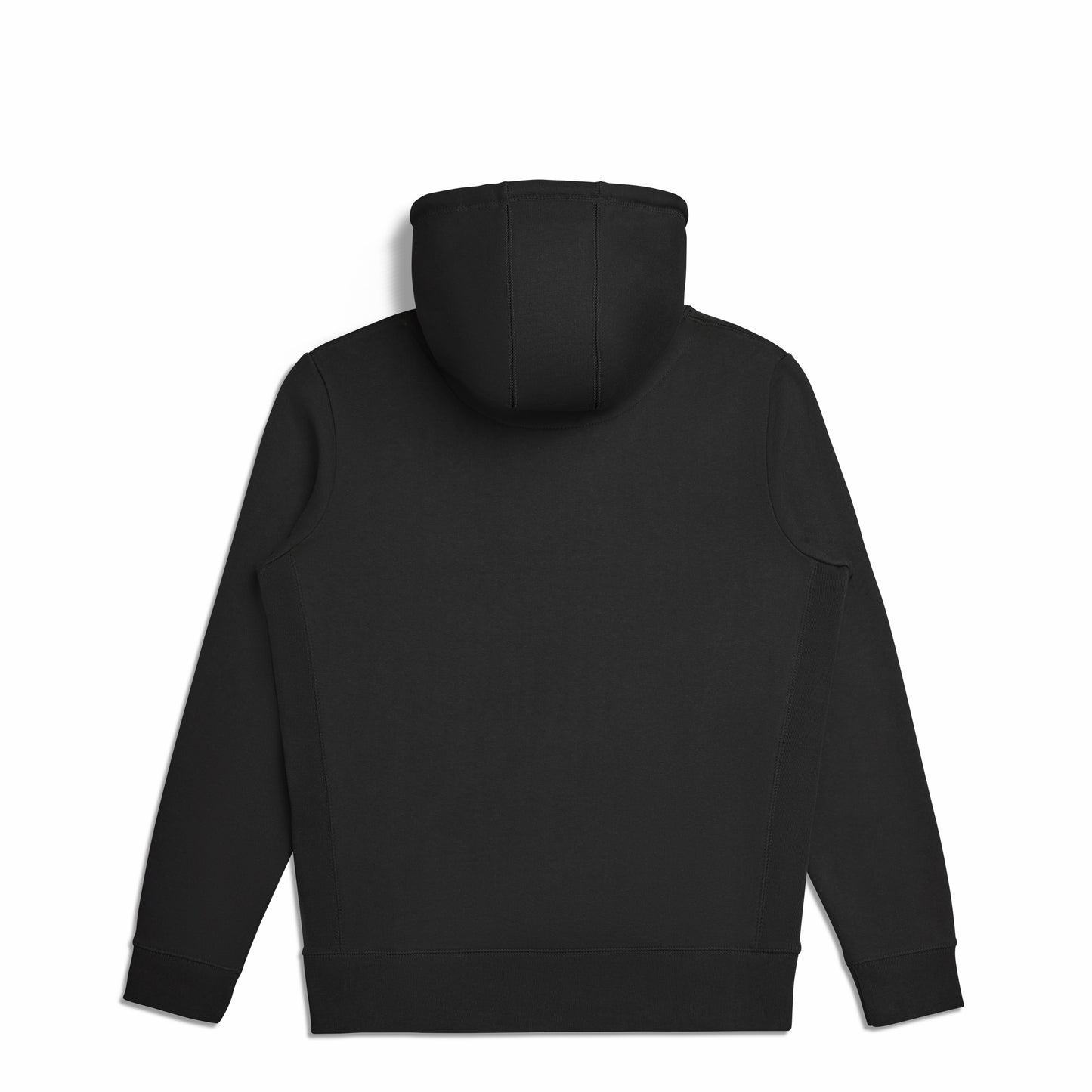 bə'kəm Black Organic Cotton Hooded Sweatshirt