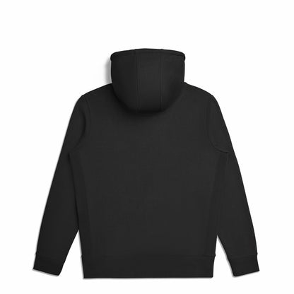 bə'kəm Black Organic Cotton Hooded Sweatshirt